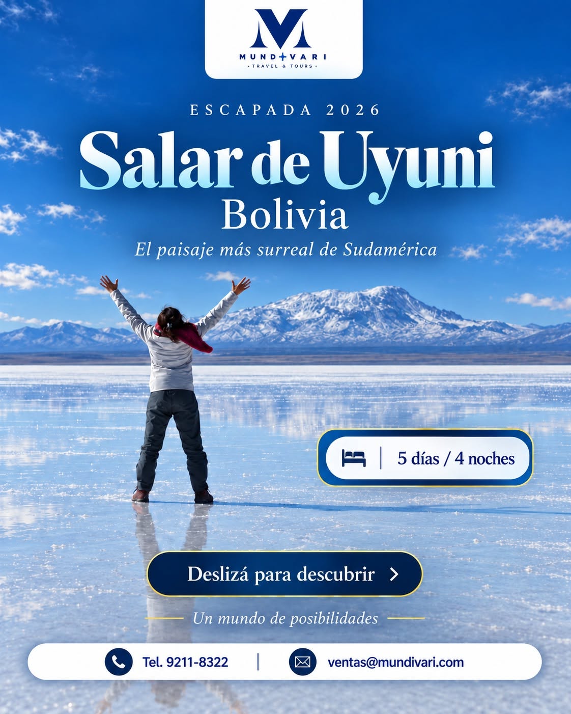 Salar de Uyuni Bolivia MundiVari